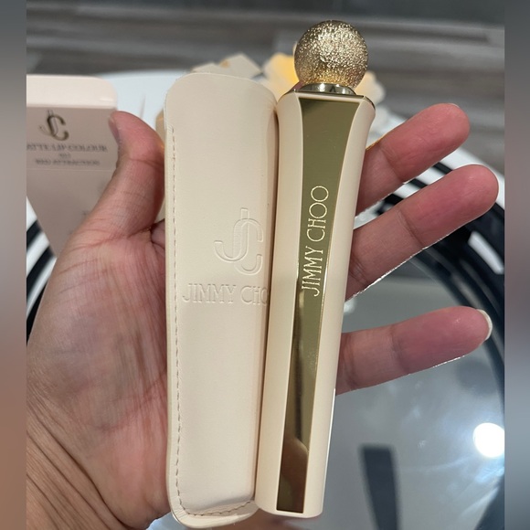 JIMMY CHOO Seduction SATIN Lip Colour Lipstick~Red Carpet 001~NIB Discontinued - Picture 10 of 11